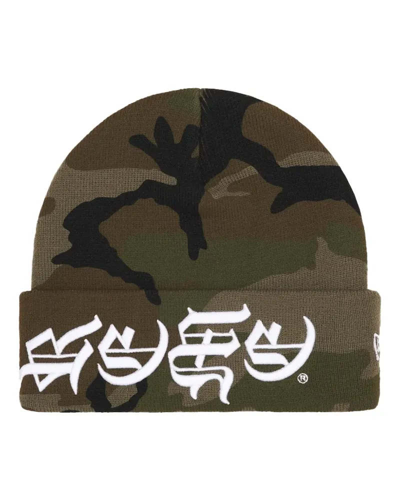 Supreme Being Blackletter beanie hat - Grün Grün