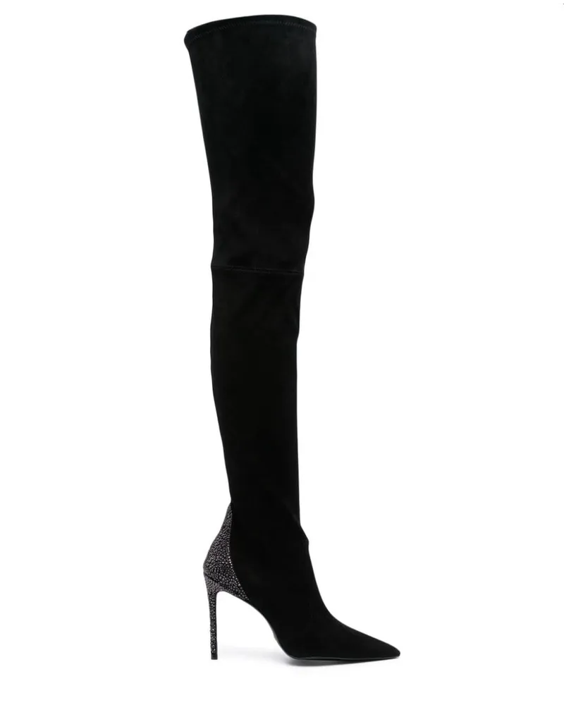 Stuart Weitzman Ultrastuart Royale Stiefel 100mm - Schwarz Schwarz