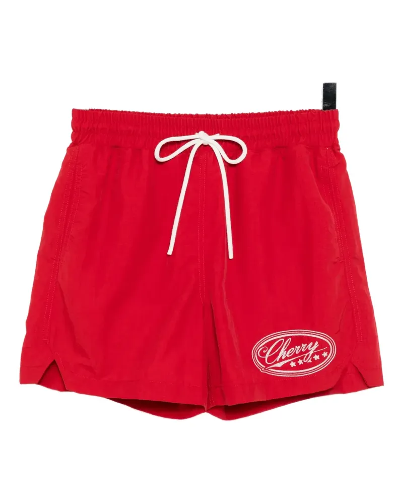 CHERRY LA 5-Sterne Badeshorts - Rot Rot