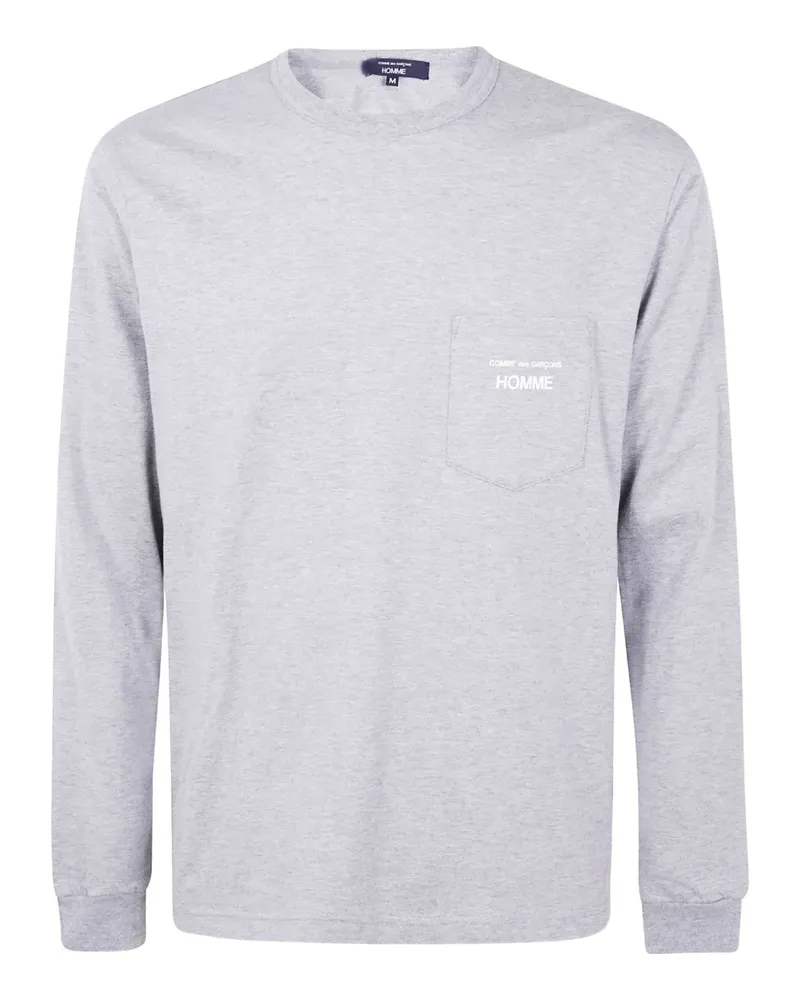 Comme des Garçons logo-detail T-shirt - Grau Grau