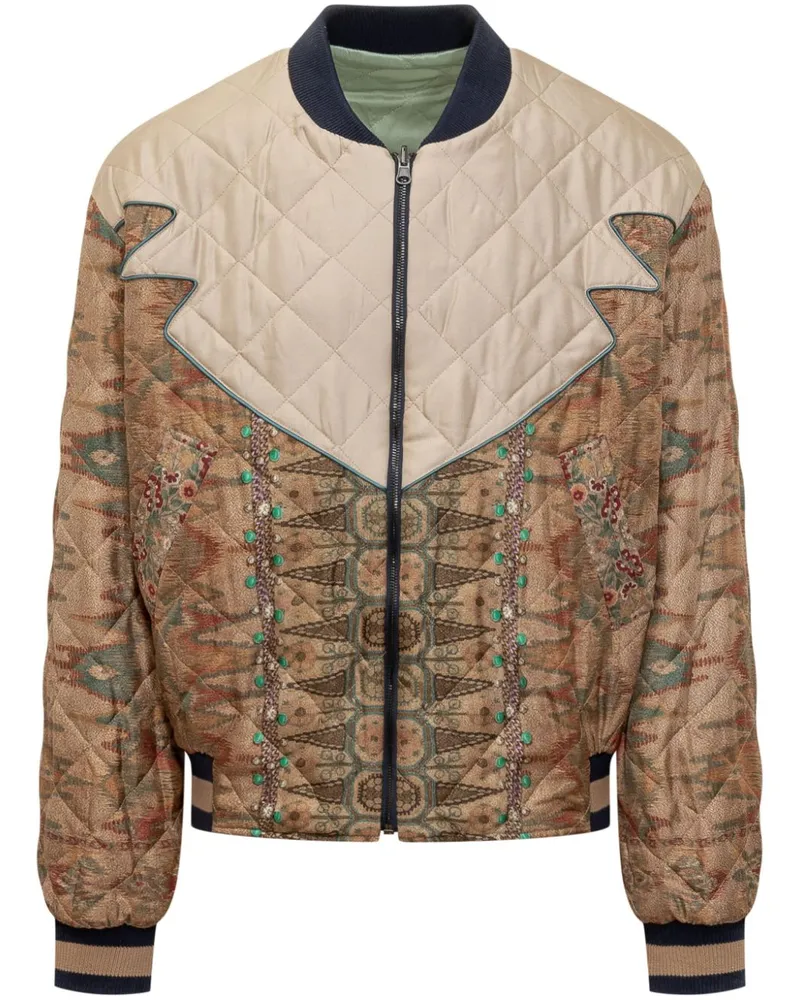 Pierre-Louis Mascia Adana Bomberjacke - Braun Braun