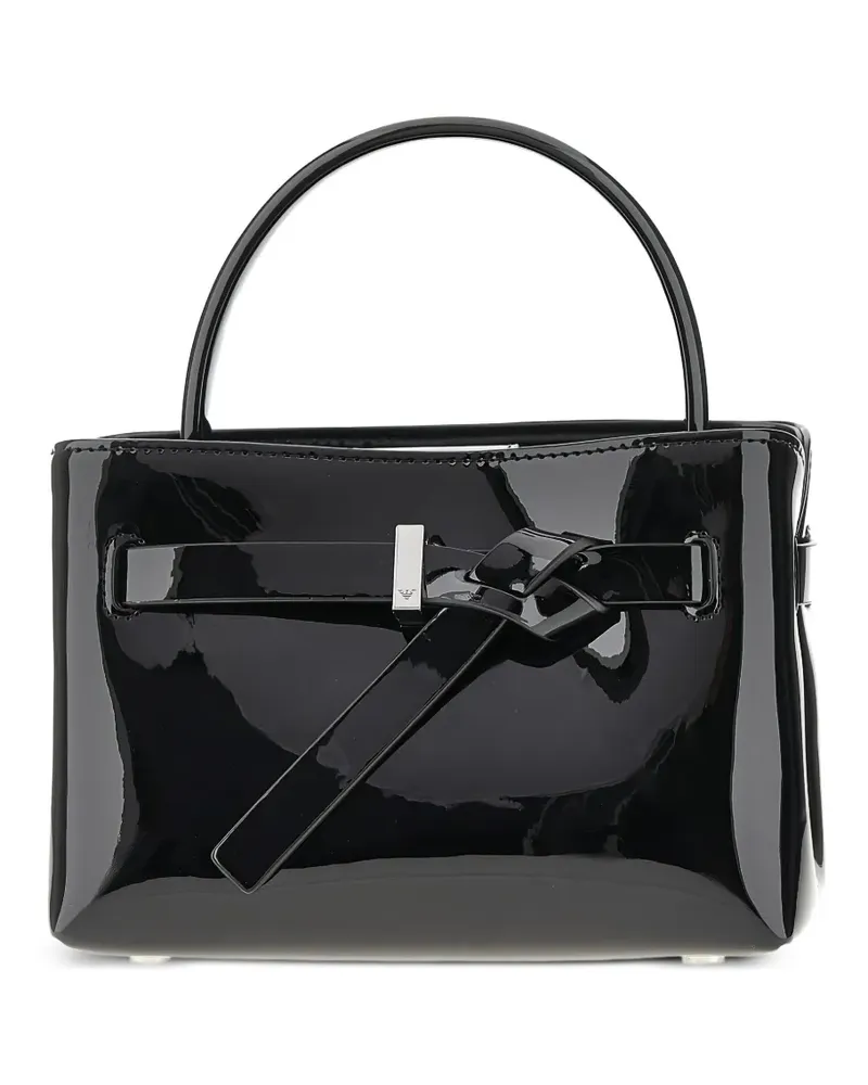 Emporio Armani Klassische Tote Bag - Schwarz Schwarz