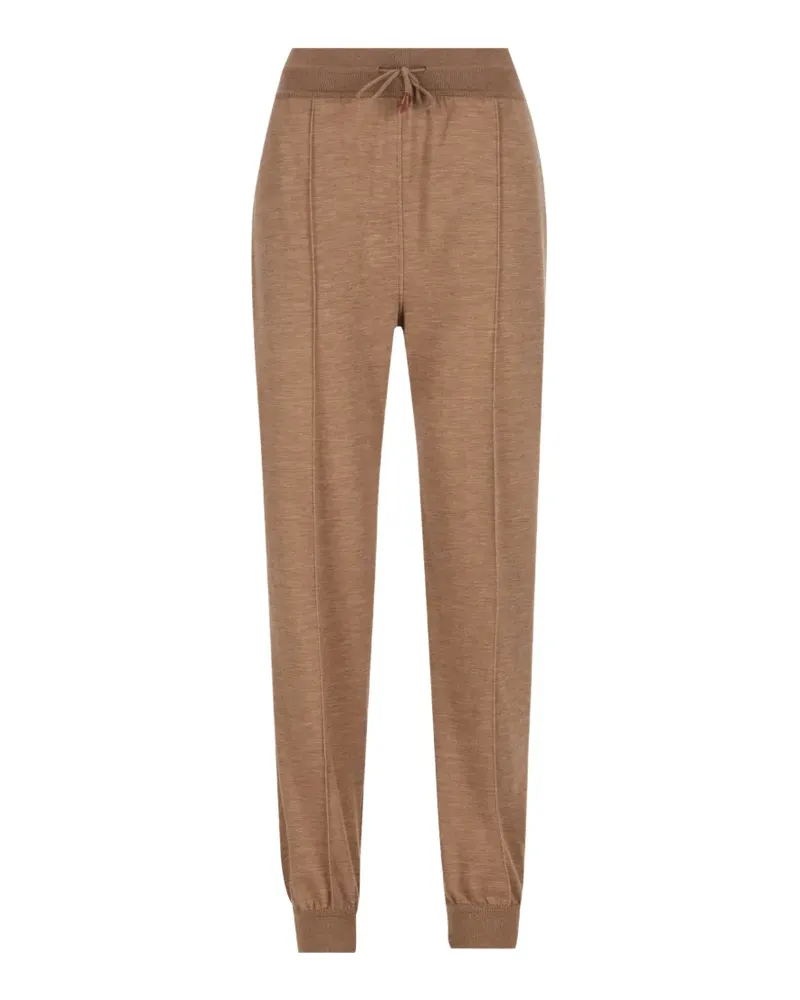 Loro Piana Viggiona drawstring track pants - Braun Braun