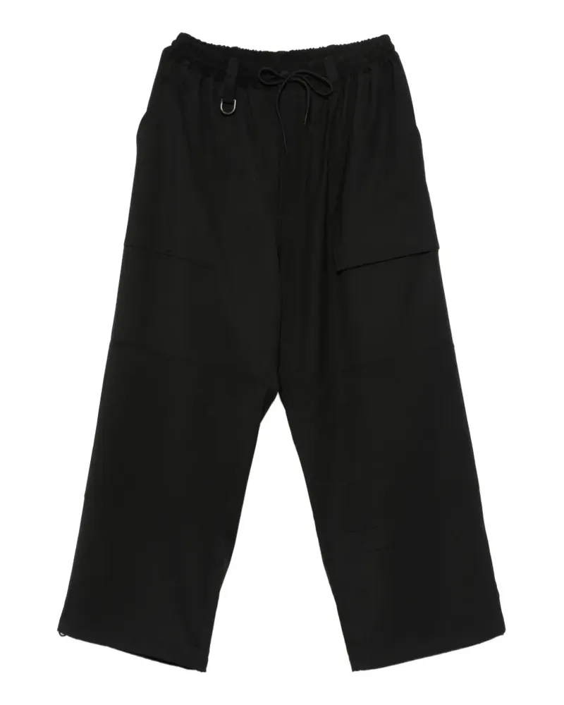 Y-3 Weite Cargohose - Schwarz Schwarz