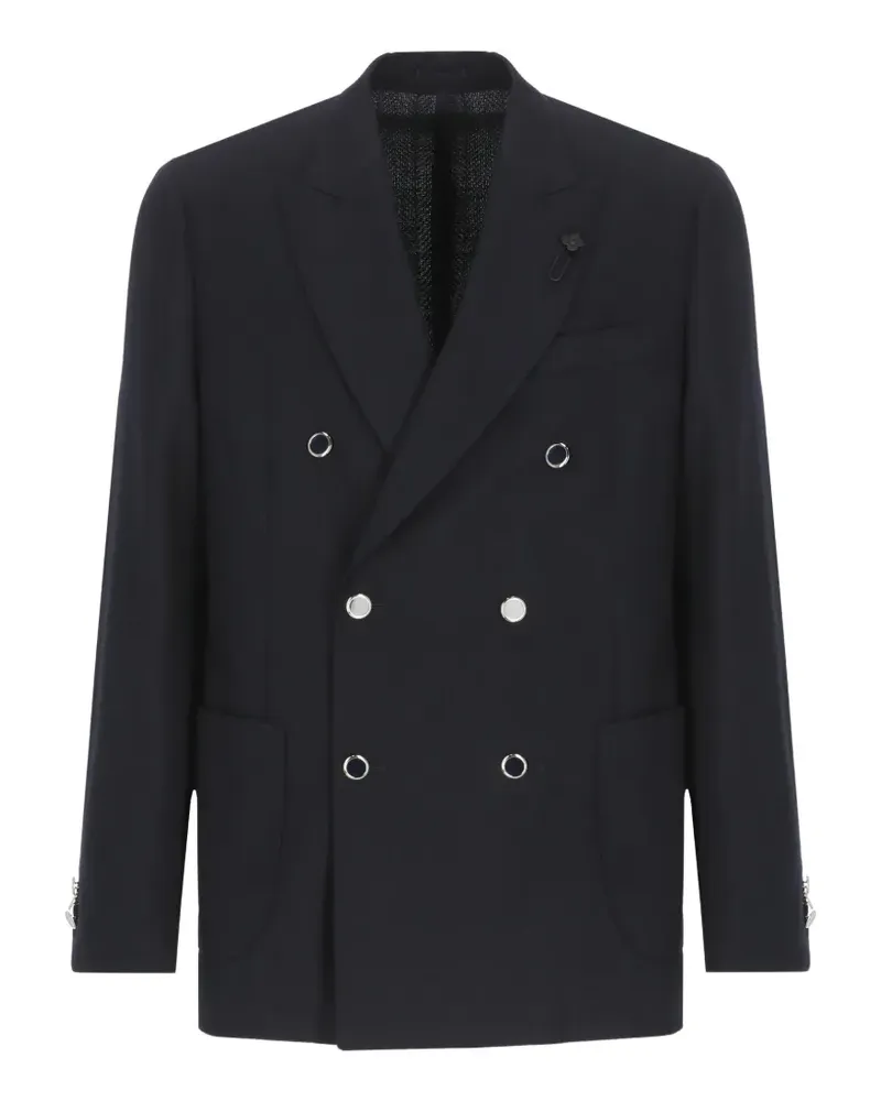 LARDINI Doppelreihiges Sakko - Blau Blau