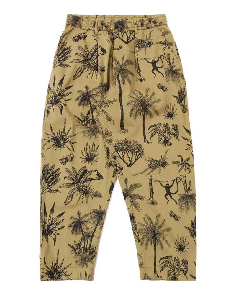 Universal Works Jungle twill trousers - Nude Nude