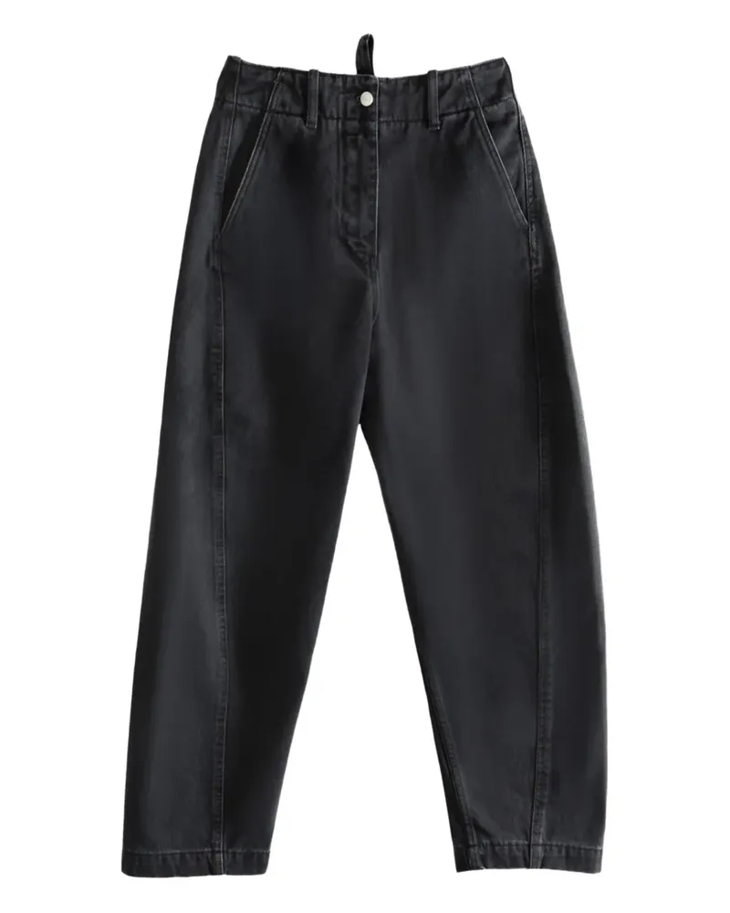 Studio Nicholson Akerman Hose - Schwarz Schwarz