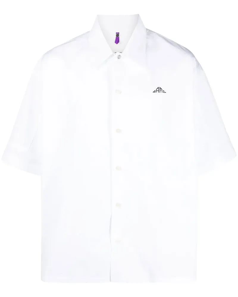 OAMC Hemd mit Logo-Stickerei - Weiß Weiß