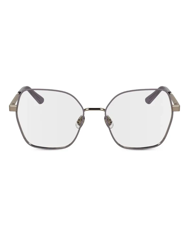 Calvin Klein Brille mit geometrischem Gestell - Rosa Rosa