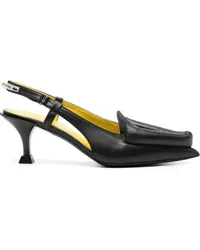 Premiata Pumps aus Leder 70mm Schwarz