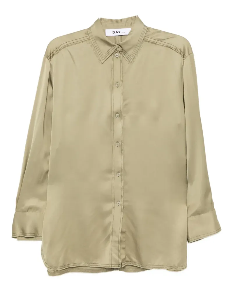 Day Birger et Mikkelsen Strong Hemd mit offenem Rücken - Grün Grün