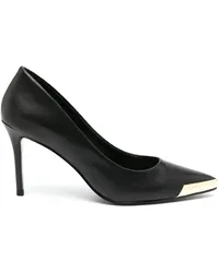 Versace Jeans Pumps mit Metallkappe 85mm Schwarz