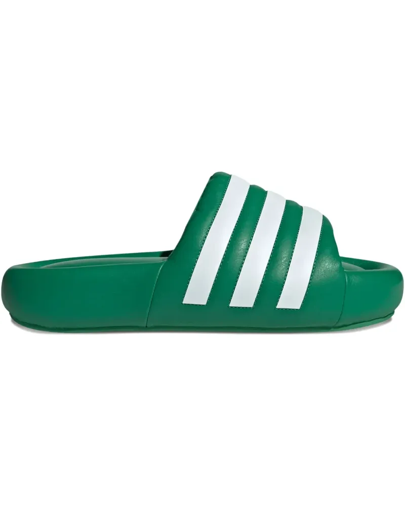 adidas Adilette 24 striped slides - Grün Grün