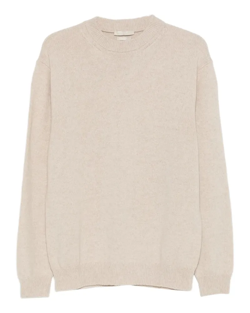 Daniele Fiesoli Klassischer Kaschmirpullover - Nude Nude