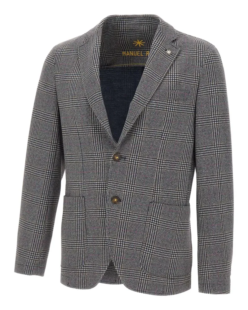 Manuel Ritz houndstooth-pattern blazer - Grau Grau