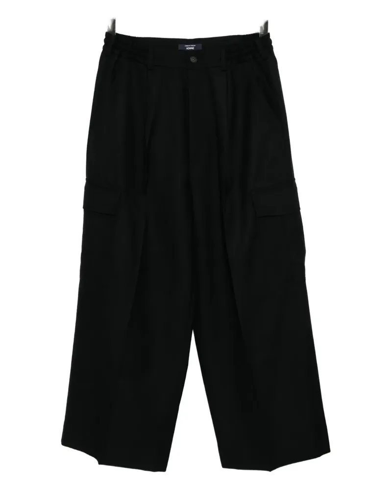 Comme des Garçons wool trousers - Schwarz Schwarz