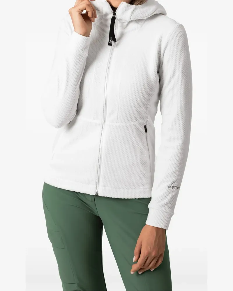LaMunt Silvia Kapuzenjacke - Weiß Weiß