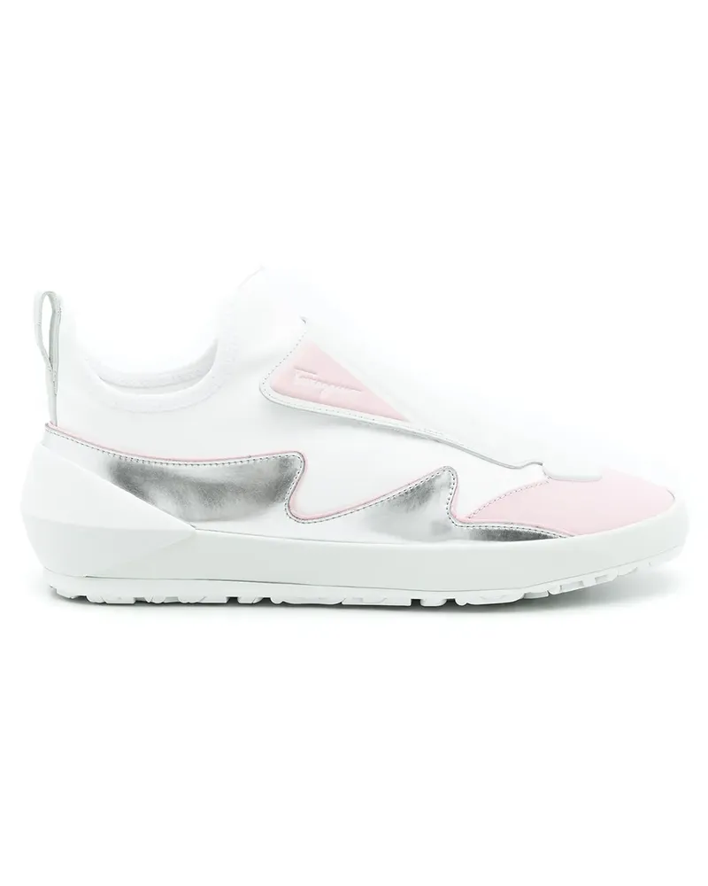 Ferragamo Sock-Sneakers - Weiß Weiß