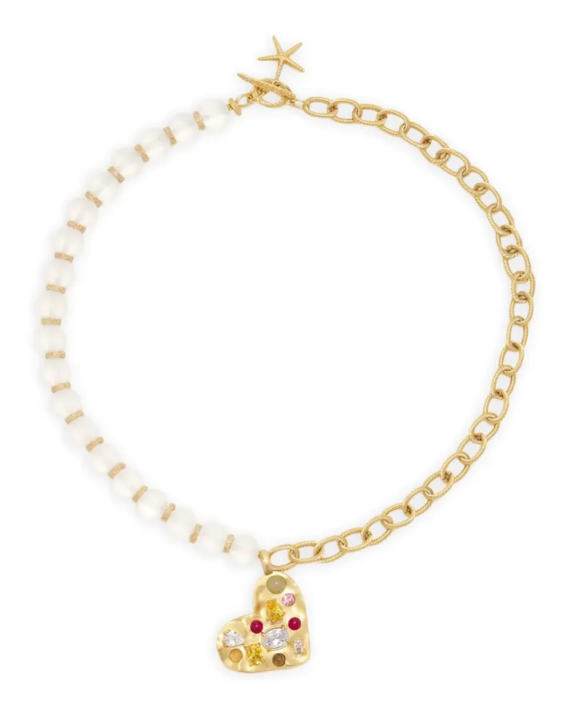Oceanus Celestial Love Halskette - Gold Gold