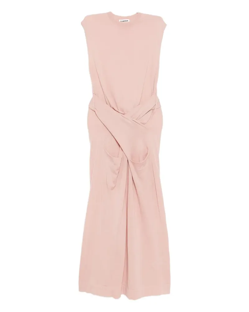 Jil Sander draped dress - Rosa Rosa
