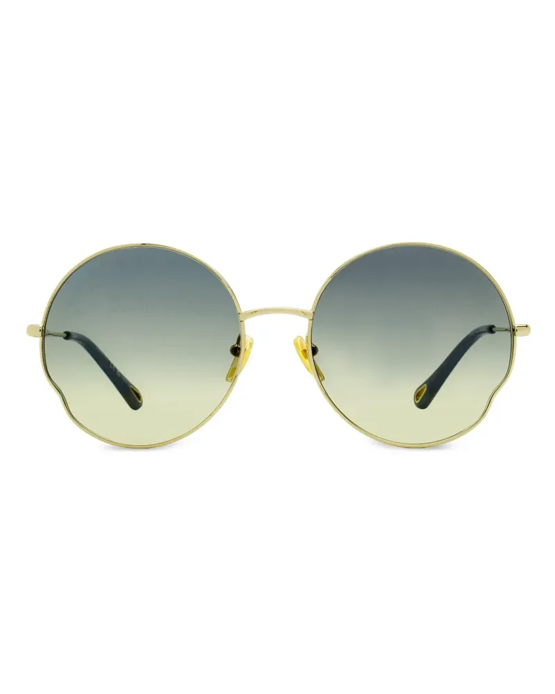 Chloé Runde Joni Sonnenbrille - Gold Gold
