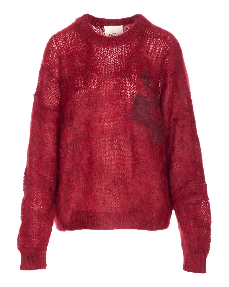 Isabel Marant Mirella Pullover mit rundem Ausschnitt - Rot Rot