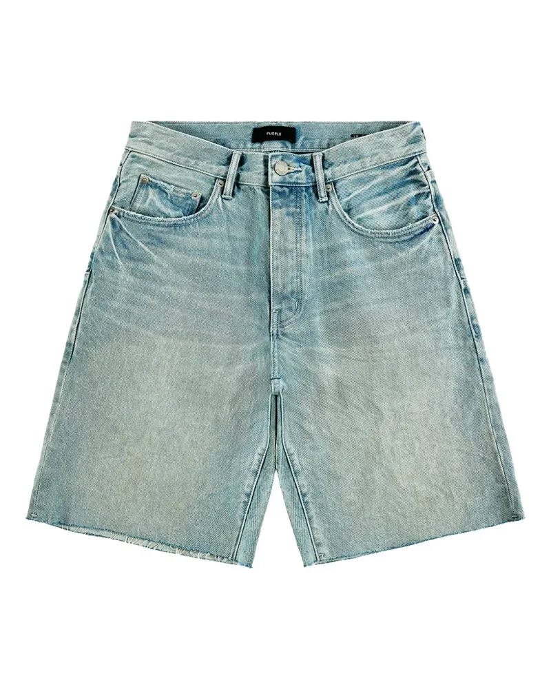 PURPLE BRAND raw-hem shorts - Blau Blau