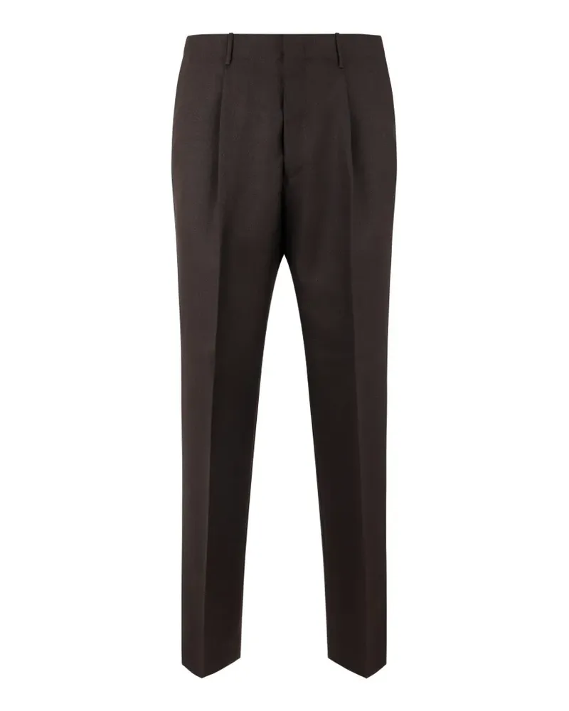 Slowear Klassische Bundfaltenhose - Braun Braun