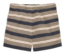 Gestreifte Badehose - Blau