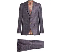 Anzug aus Wolle - Violett