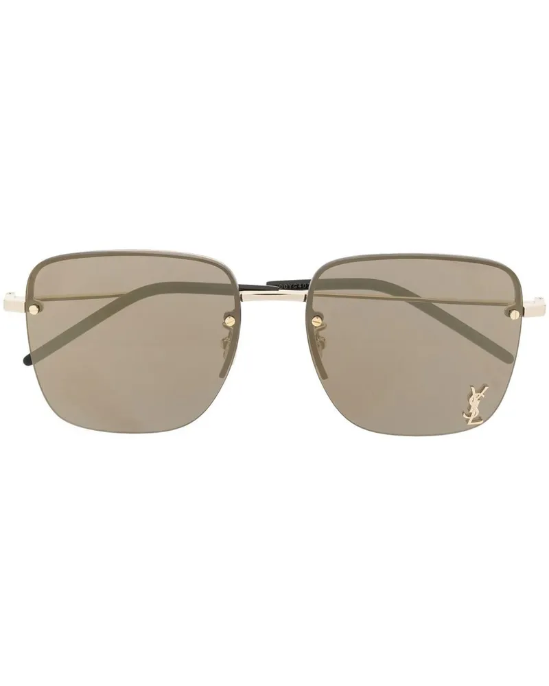 Saint Laurent Monogram SL312M Sonnenbrille - Schwarz Schwarz