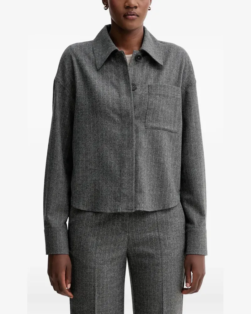 Marc O'Polo pinstripe jacket - Grau Grau