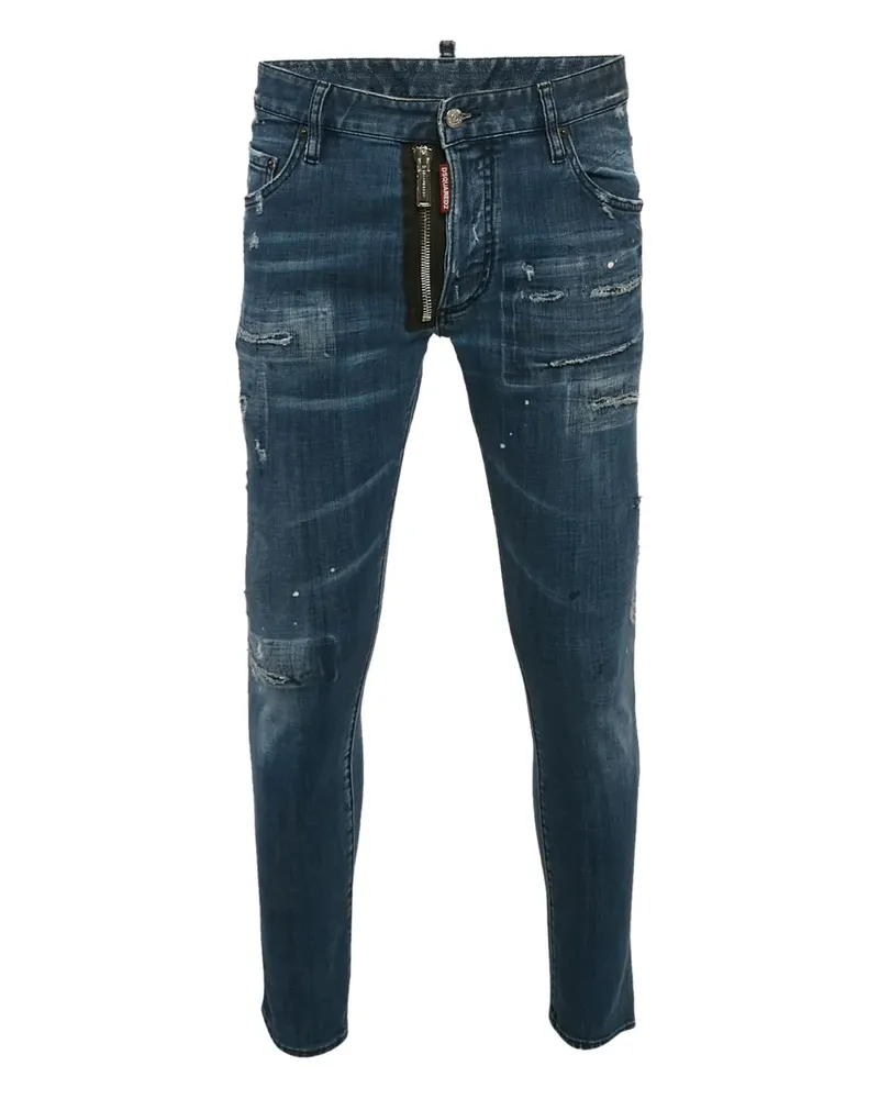 Dsquared2 Jeans im Distressed-Look - Blau Blau