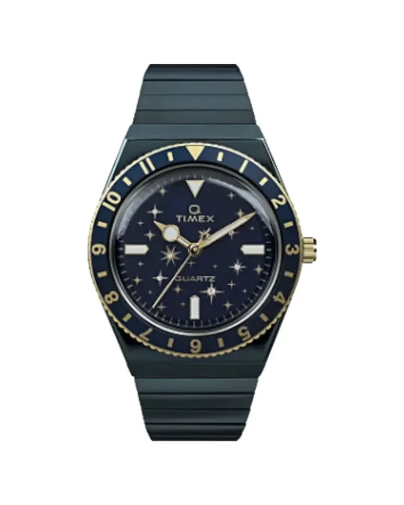 Timex Q Celestial 36mm - Blau Blau