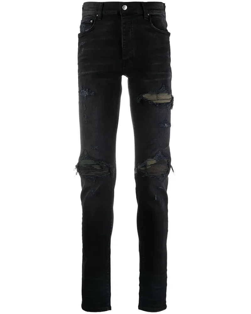 Amiri Skinny-Jeans im Distressed-Look - Schwarz Schwarz