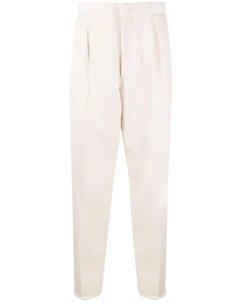 Ermenegildo Zegna Hose mit elastischen Bündchen - Nude Nude