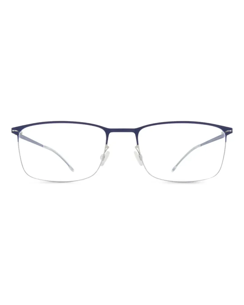 Mykita Brille mit geometrischem Gestell - Blau Blau
