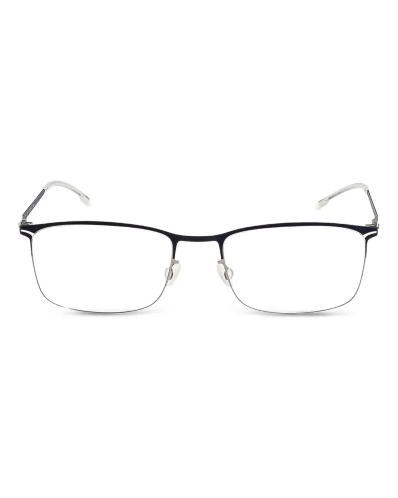 Mykita Brille mit geometrischem Gestell - Blau Blau
