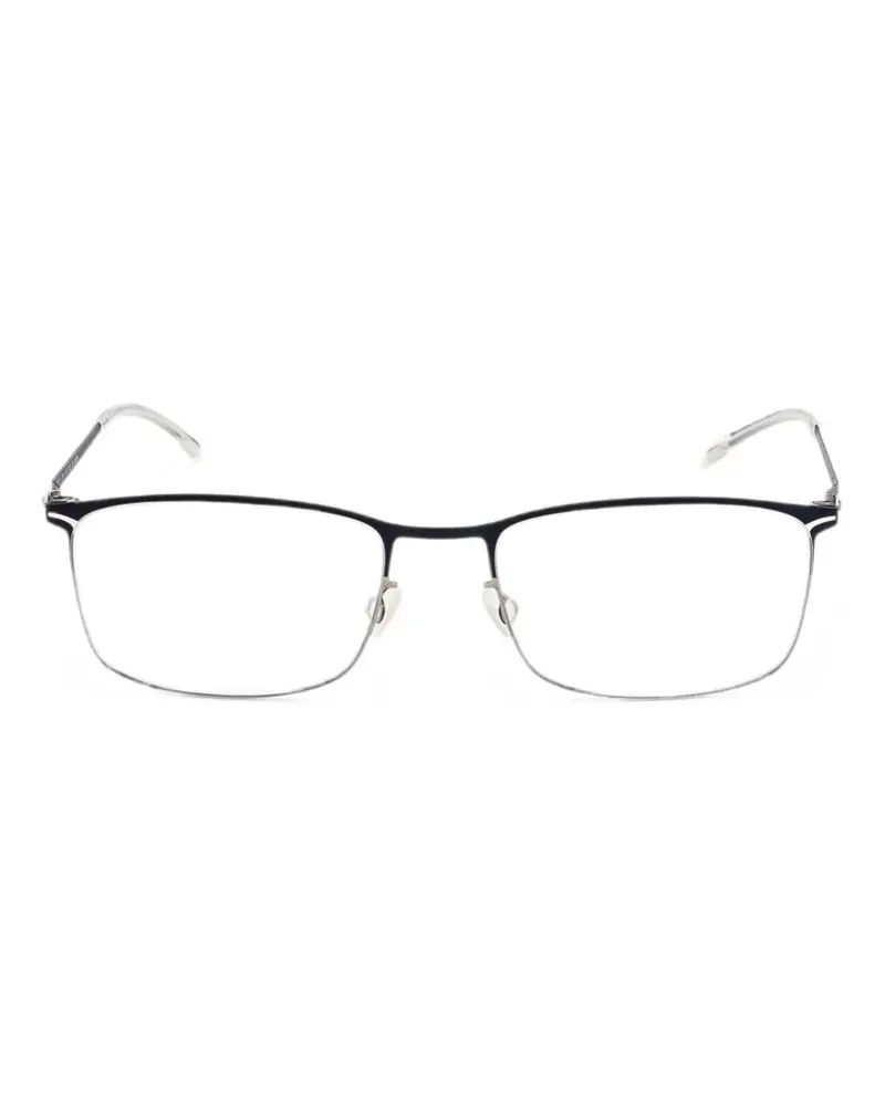 Mykita Brille mit geometrischem Gestell - Blau Blau