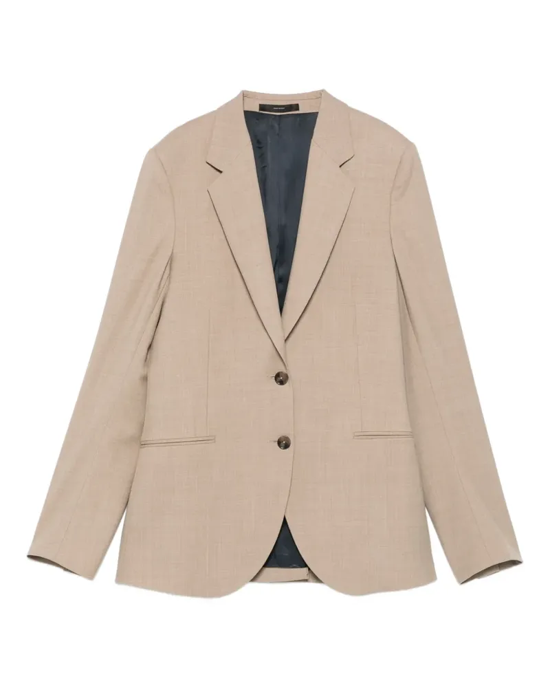 Paul Smith Jacke mit zwei Knöpfen - Nude Nude
