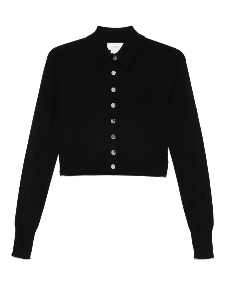 SPORTMAX Cardigan aus Schurwolle - Schwarz Schwarz