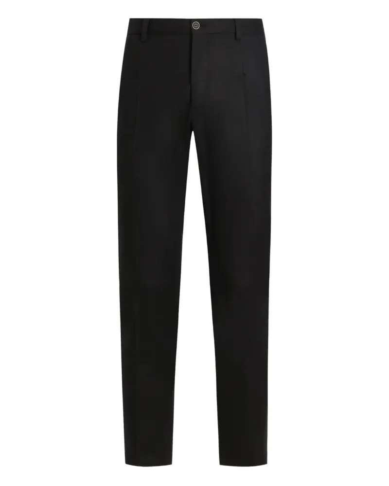 Dolce & Gabbana Klassische Hose - Schwarz Schwarz