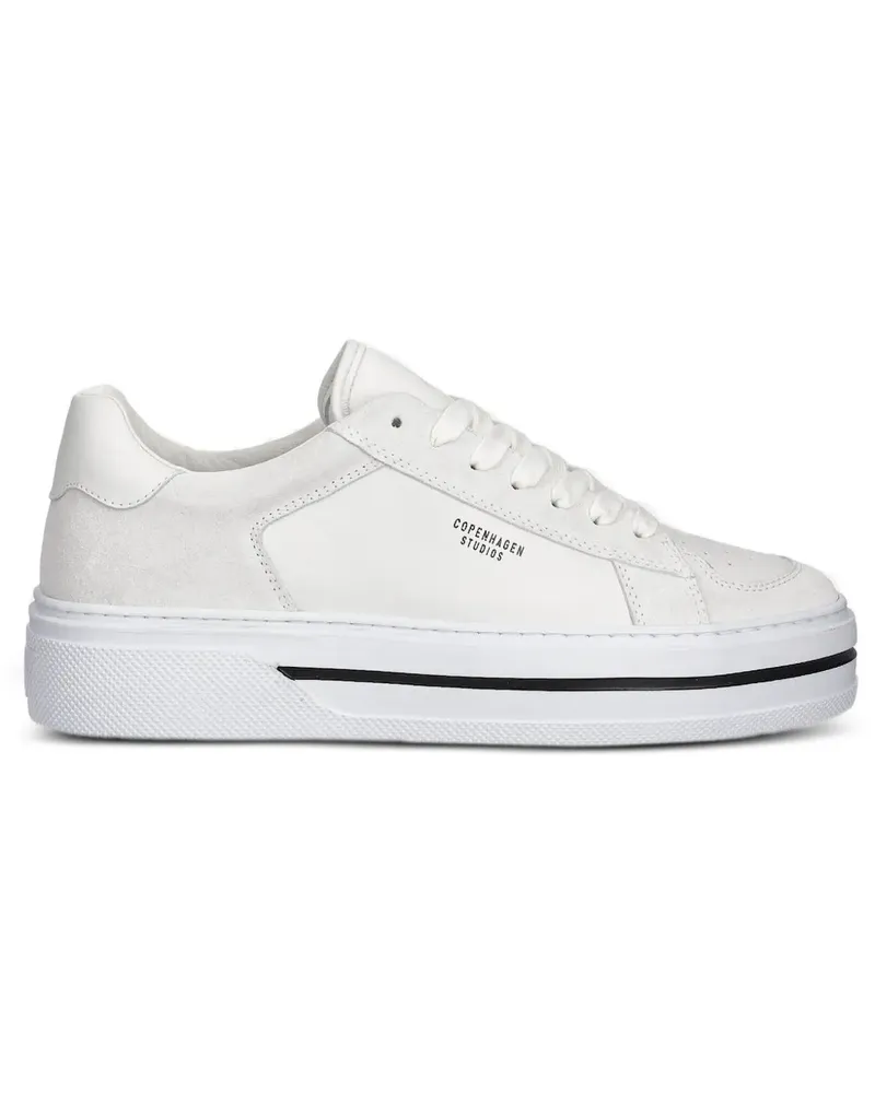 Copenhagen CPH181 Sneakers aus Leder-Wildleder - Weiß Weiß