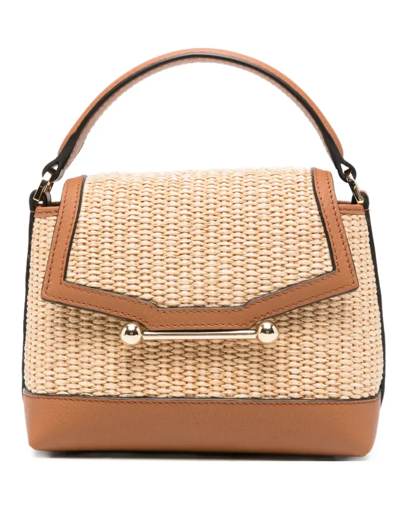Strathberry Mosaic Nano tote bag - Nude Nude