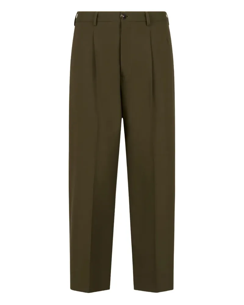 Marni Plissierte Hose - Grün Grün