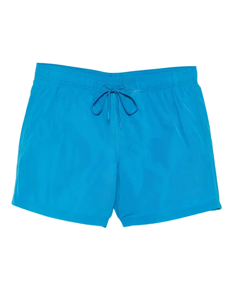 Sundek logo-patch swim shorts - Blau Blau