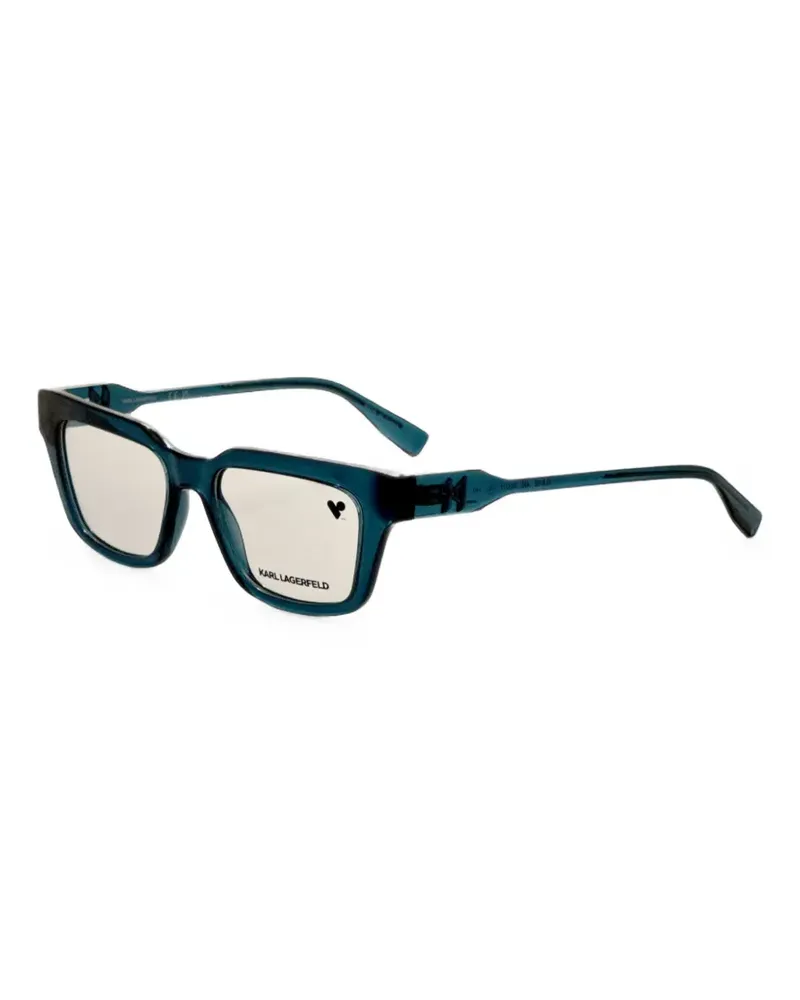 Karl Lagerfeld square-frame glasses - Blau Blau
