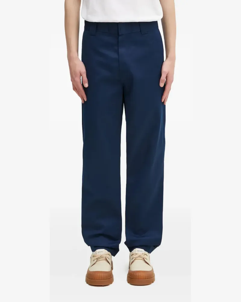 Carhartt WIP Hose mit Logo-Patch - Blau Blau