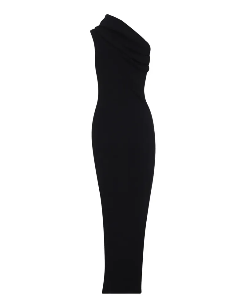 Rick Owens Asymmetrisches Athena Kleid - Schwarz Schwarz