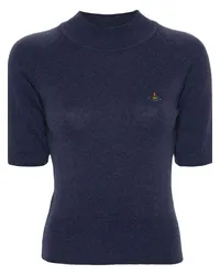 Vivienne Westwood Gestricktes Bea T-Shirt Blau